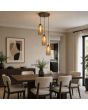 Searchlight Hanglamp Kent champagne 25cm 5053423324814