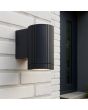 Brilliant Wandlamp Keola zwart 10cm 4004353454004