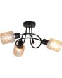 Searchlight Plafondlamp Knot amber 45cm 5053423301969
