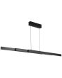 Searchlight Hanglamp Linear zwart 150cm 5053423301938