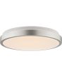 Brilliant Plafonniere Livius staal 33cm 4004353462771