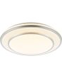 Brilliant Plafonniere Luciano aluminium 39cm 4004353462801