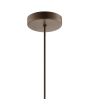 Brilliant Hanglamp Lyn koffie 28cm 4004353476990