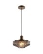 Brilliant Hanglamp Lyn koffie 28cm 4004353476990