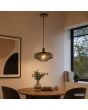 Brilliant Hanglamp Lyn koffie 28cm 4004353476990