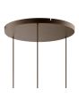 Brilliant Hanglamp Lyn koffie 69cm 4004353477003
