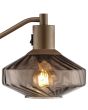 Brilliant Tafellamp Lyn koffie 48cm 4004353476976