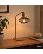 Brilliant Tafellamp Lyn koffie 48cm 4004353476976