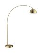Brilliant Booglamp Manor messing 199cm 4004353456053