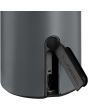 Brilliant Tafellamp Mattis grijs 21cm 4004353464553