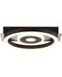 Brilliant Plafondlamp Maureen zwart 22cm 4004353463013