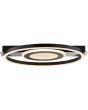 Brilliant Plafondlamp Maureen zwart 39cm 4004353463020