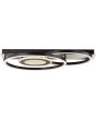 Brilliant Plafondlamp Maureen zwart 55cm 4004353463037
