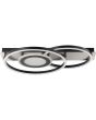 Brilliant Plafondlamp Maureen zwart 55cm 4004353463037