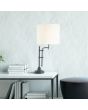 Searchlight Tafellamp Munich zwart 77cm 5053423228129