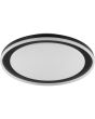 Brilliant Plafonniere Pederson zwart 45cm 4004353471490
