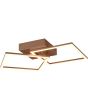 Trio  Plafondlamp Trail koffie 45cm 4017807578973