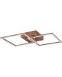 Trio  Plafondlamp Trail koffie 45cm 4017807578973