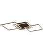 Trio  Plafondlamp Trail zwart 75cm 4017807577129