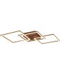 Trio  Plafondlamp Trail koffie 75cm 4017807578980