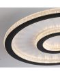 Searchlight Plafonniere Roundel zwart 35cm 5053423299556