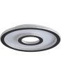 Searchlight Plafonniere Roundel zwart 35cm 5053423299556