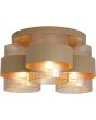 Searchlight Plafondlamp Royal zand 42cm 5053423326603