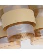 Searchlight Plafondlamp Royal zand 42cm 5053423326603