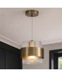 Searchlight Hanglamp Royal messing 18cm 5053423326528