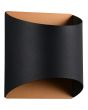 Trio  Wandlamp Samdel zwart 12cm 4017807672299