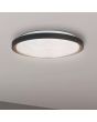 Searchlight Plafondlamp Satellite zwart 42cm 5053423273228