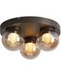Searchlight Plafondlamp Solis champagneglas 40cm 5053423324777