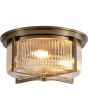 Searchlight Plafondlamp Sophie messing 35cm 5053423329451