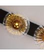 Searchlight Plafondlamp Sunbeam amber 52cm 5053423298542