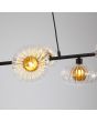 Searchlight Hanglamp Sunbeam amber 90cm 5053423298573