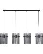 Searchlight Hanglamp Swizzle zwart 111cm 5053423305752