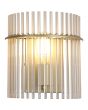Searchlight Wandlamp Swizzle goud 26cm 5053423305332