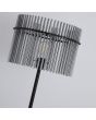 Searchlight Vloerlamp Swizzle zwart 152cm 5053423305349