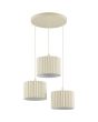 Brilliant Hanglamp Velin beige 61cm 4004353476822