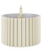Brilliant Hanglamp Velin beige 109cm 4004353476839