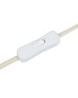 Brilliant Tafellamp Velin beige 40cm 4004353476792