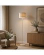 Brilliant Vloerlamp Velin beige 150cm 4004353476808