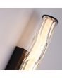 Searchlight Wandlamp Vibrate zwart 43cm 5053423302119
