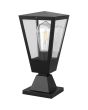 Brilliant Sokkellamp Westcliff antraciet 45cm 4004353471162