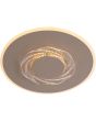Searchlight Plafondlamp Wreath zand 38cm 5053423325699