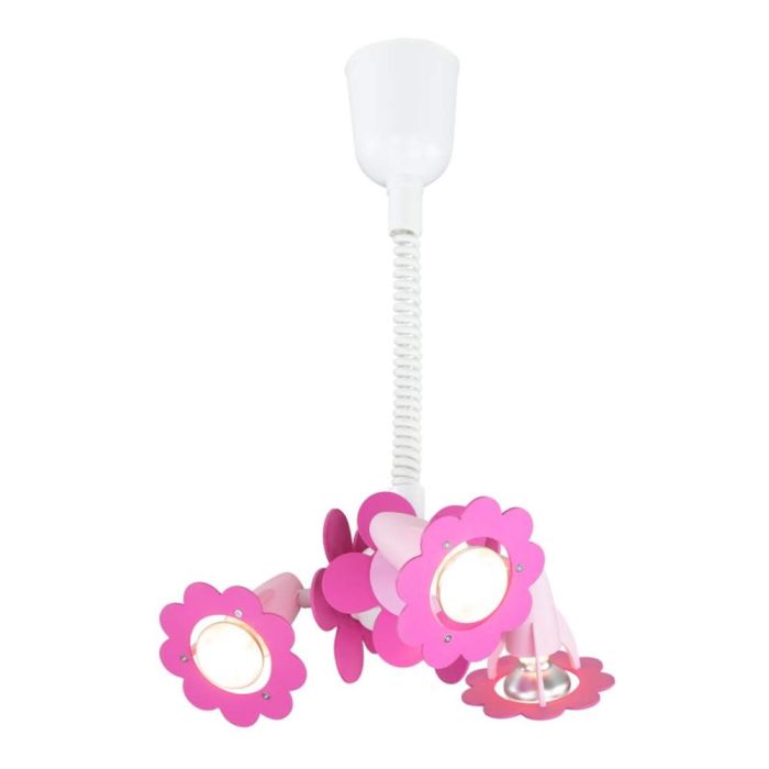 Hanglamp Bloem roze