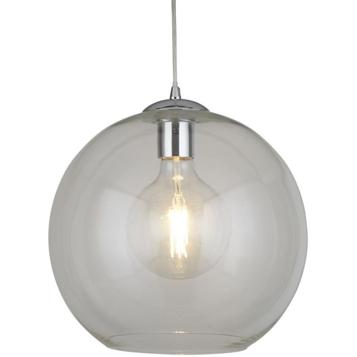 Searchlight Balls 1632CL helder glazen hanglamp 30cm