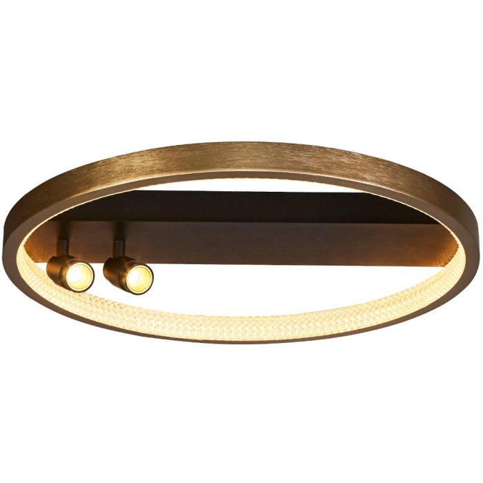 Searchlight Grace 20228-2GO goud kleurige plafondlamp