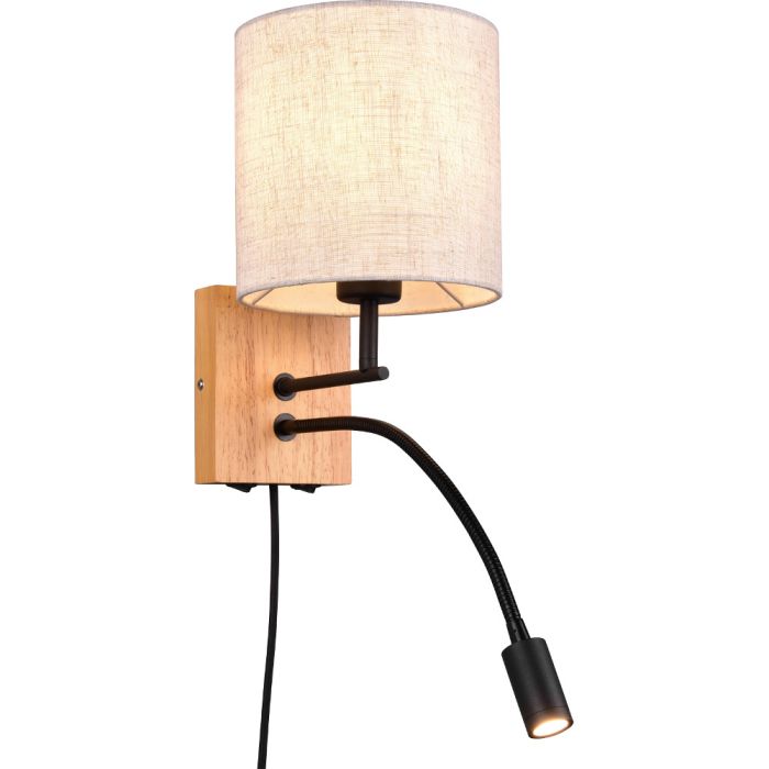 Trio Nilam 212879236 wandlamp met leeslamp