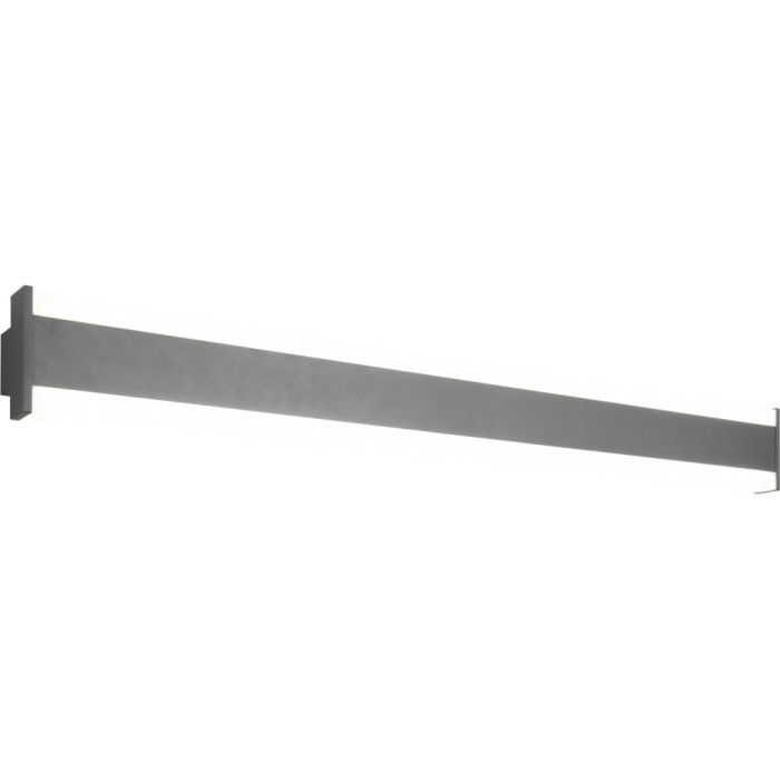 Trio Dawson 246360342 grijze meter brede wandlamp